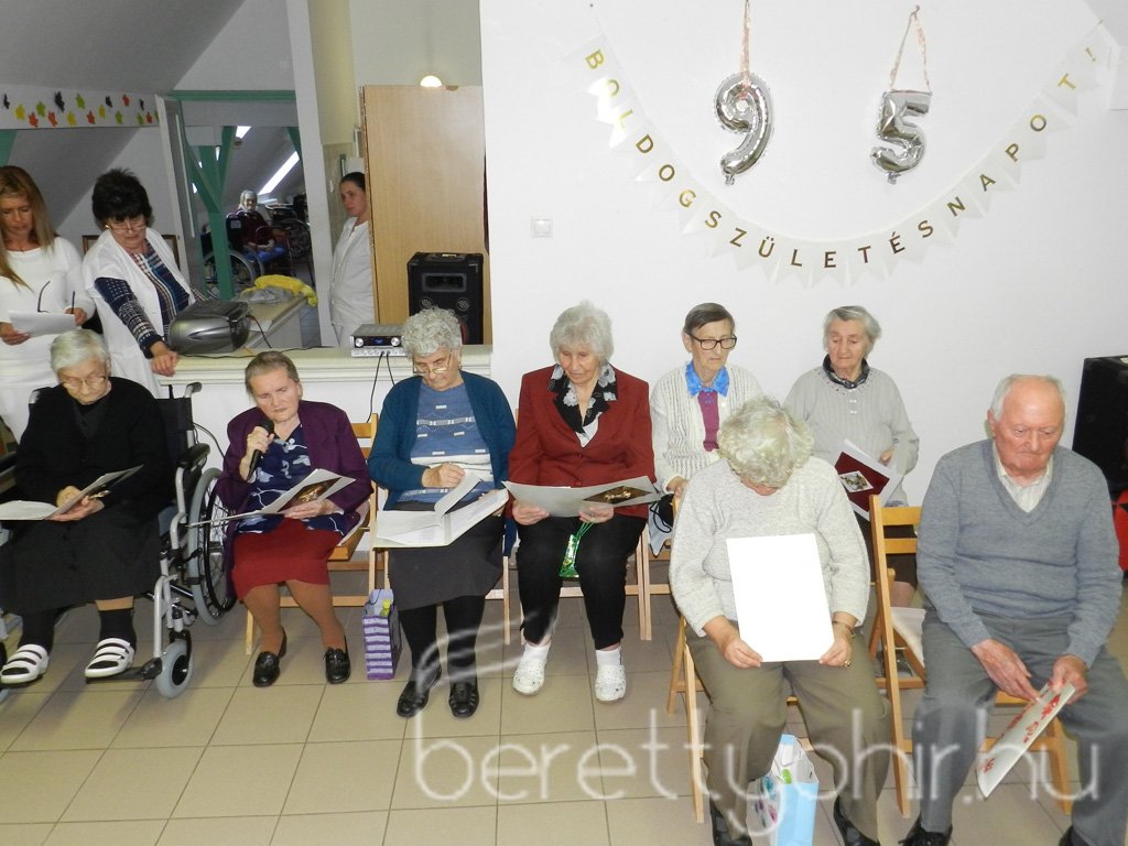 Mező Lajos bácsi 95 éves 65